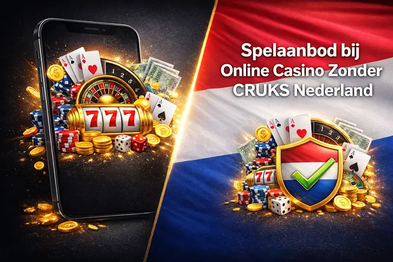 Spelaanbod bij Online Casino Zonder CRUKS Nederland