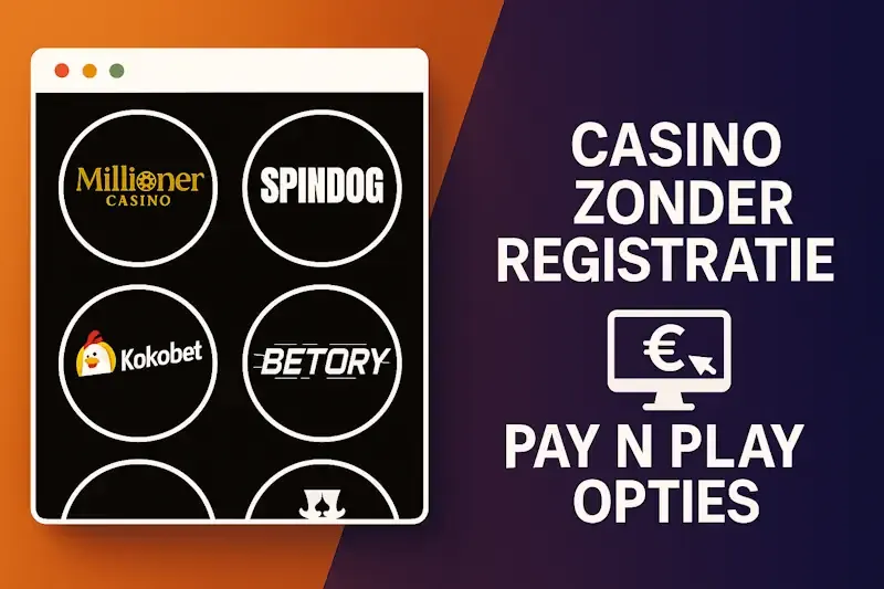 Casino Zonder Registratie - Pay N Play Opties